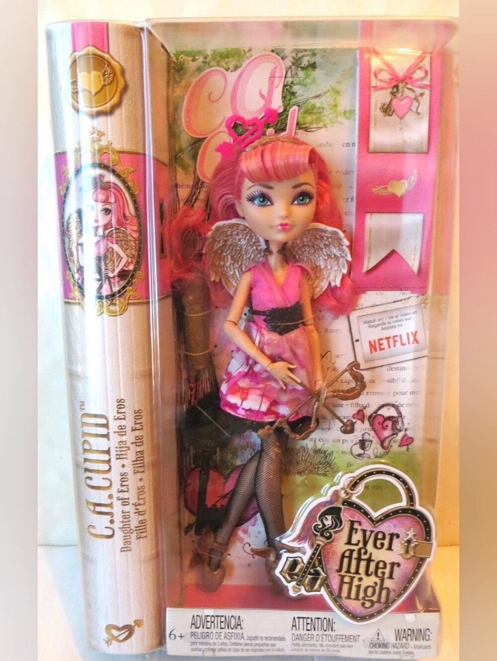 2014 HTF Ever After High/ Monster High CA Cupid 1st Chapter NIB